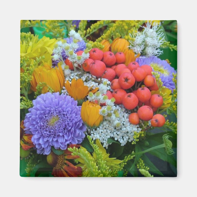 Imã Íman de flores (Frente)
