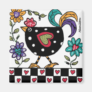 Imã íman de frango preto