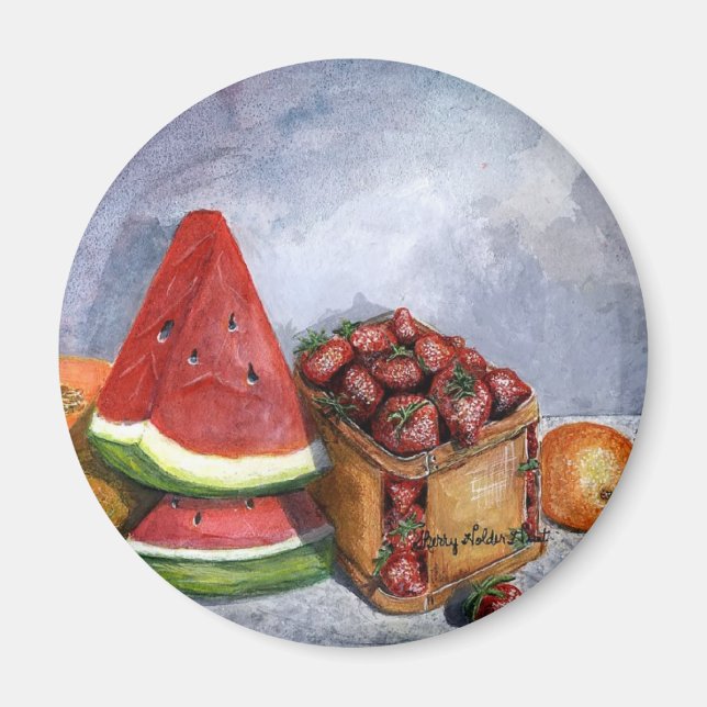 Imã Íman de Fruta límpida (Frente)