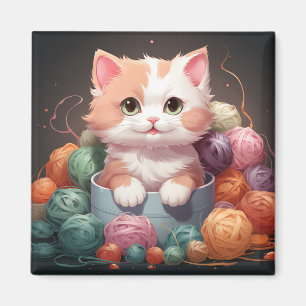 Imã Íman de gato bonito