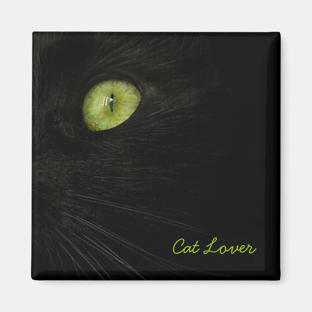 Imã Íman de Gato Negro (Frente)