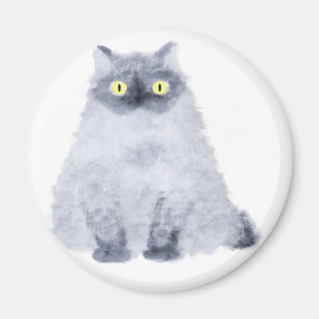 Imã íman de gato sentado (Frente)