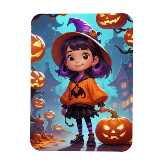 Ímã Íman de Halloween (Vertical)