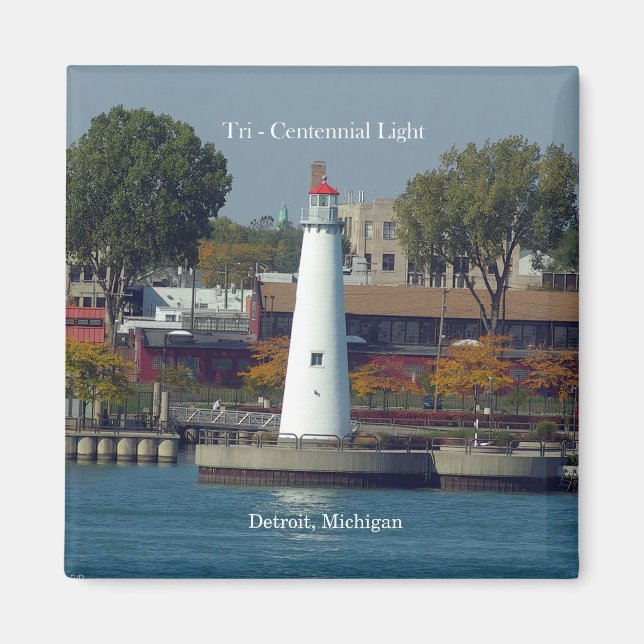 Imã Íman de luz Tri Centennial (Frente)