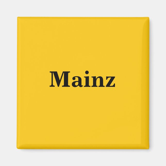 Imã Íman de Mainz escudo Gold Gleb (Frente)