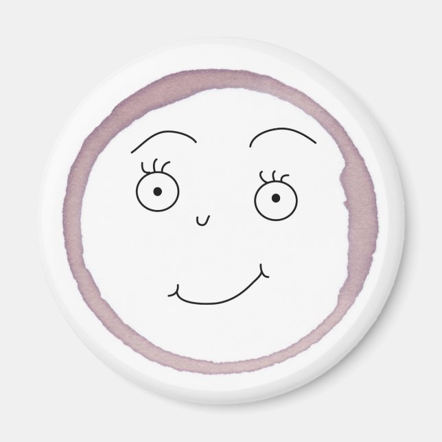 Imã Íman de mancha do anel de vinho (Frente)