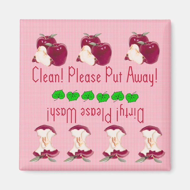 Imã Íman de máquina de lavar louça (Frente)