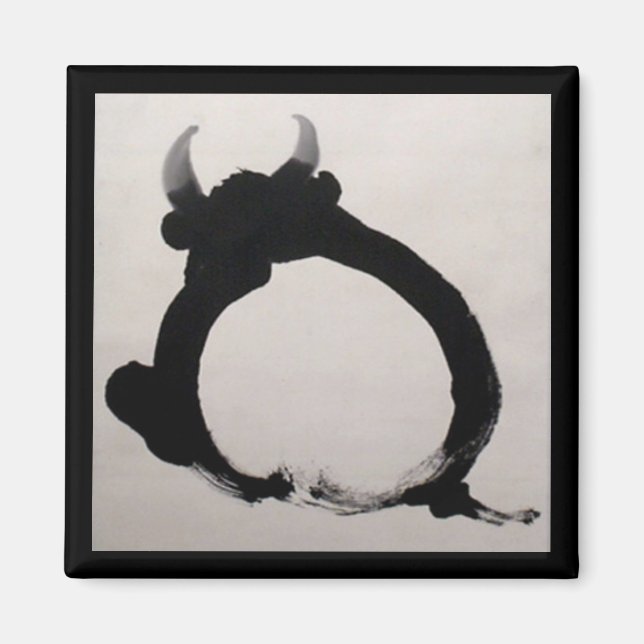 Imã Íman de meditação Zen (Frente)