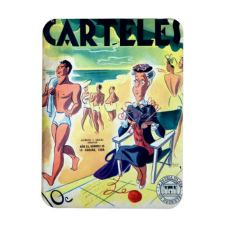 Ímã Iman de Nevera Cuba Vintage Revista