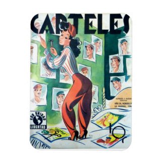 Ímã Iman de Nevera Revistas Cubanas Vintage