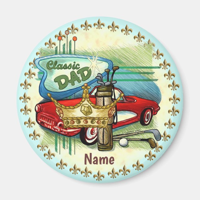 Imã Íman de Pai clássico (Frente)