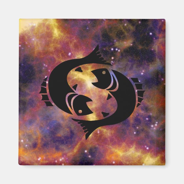 Imã Íman de peixe peixes (Frente)