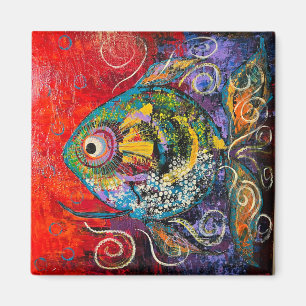 Imã íman de peixe tropical