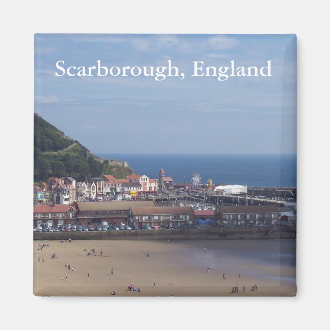 Imã Íman de praia em Scarborough (Frente)