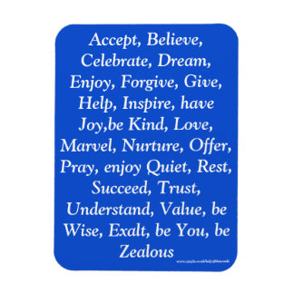 Ímã Íman de recuperação azul