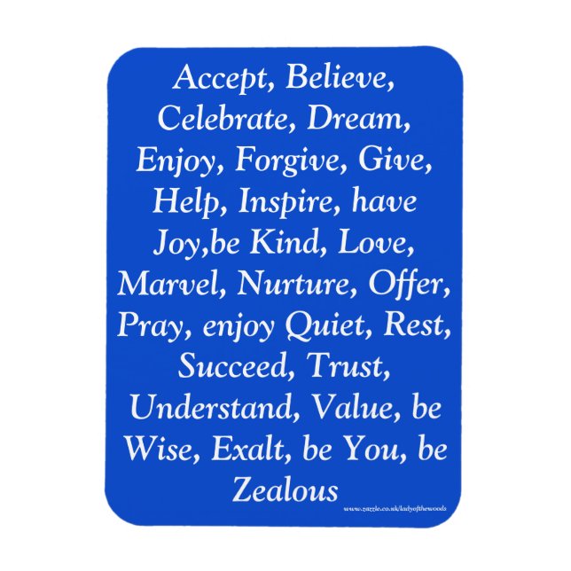 Ímã Íman de recuperação azul (Vertical)