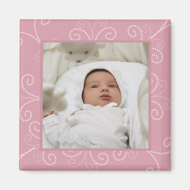 Imã Íman de rolagem (rosa) (Frente)