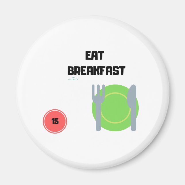 Imã Íman de rotina (Frente)