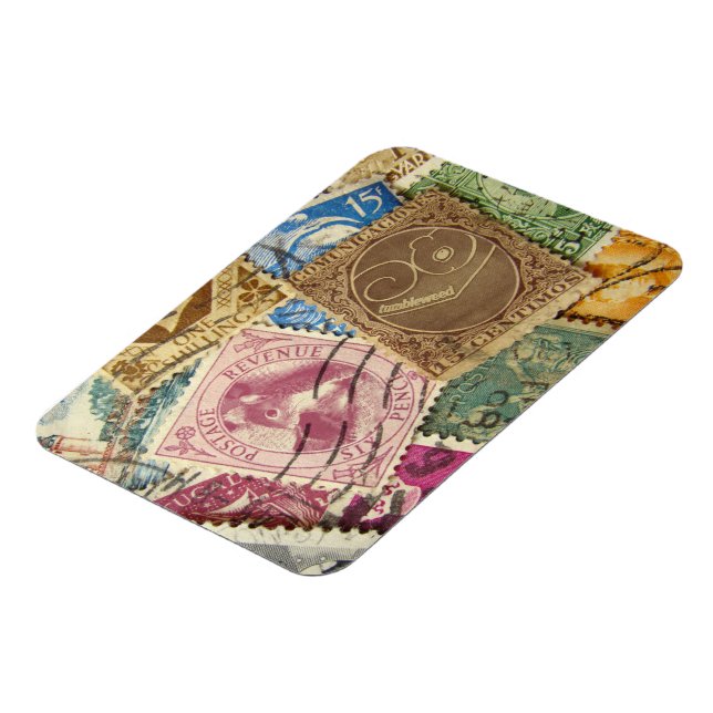 Ímã Íman de selo de madeira (Left Side)