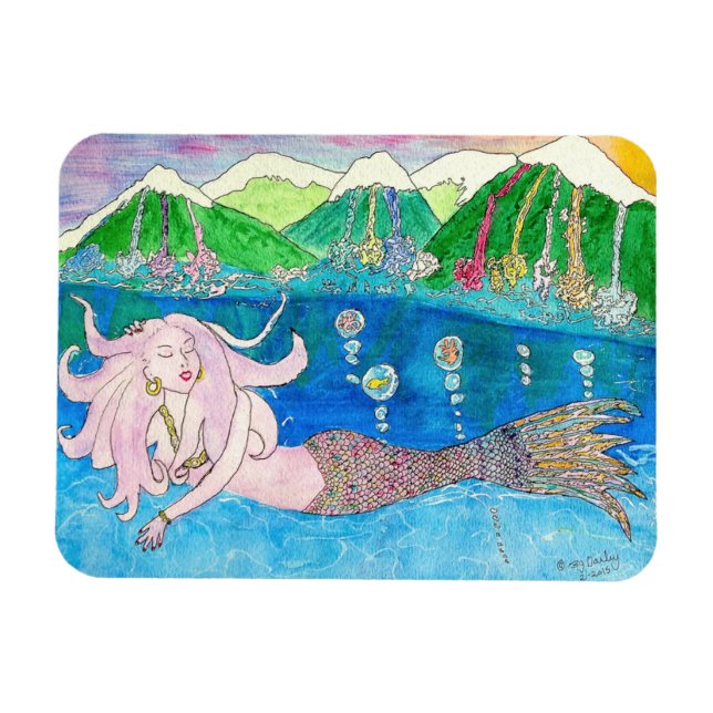 Ímã Íman de sereia (Horizontal)