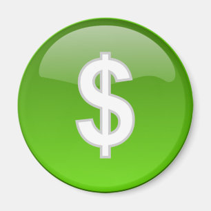 Imã íman de sinal dólar