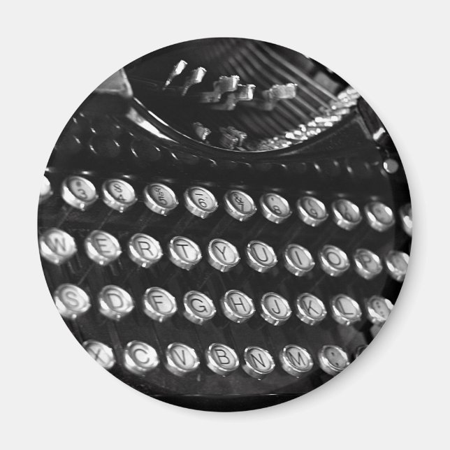 Imã Íman de teclas de máquina antiga (Frente)