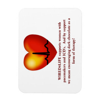 Ímã Íman de terapia de chocolate escuro