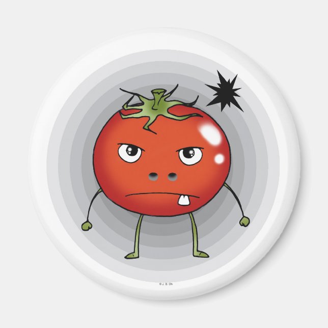 Imã Íman de tomate (Frente)