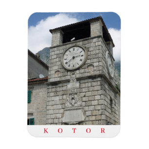 Ímã Íman de visão em torre de relógio Montenegro