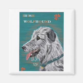 Imã Íman de Wolfhound irlandês