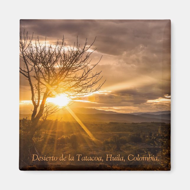 Imã Imán, Desierto de la Tatacoa, Colombia (Frente)