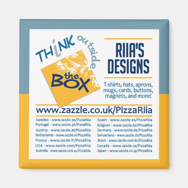 Imã Íman Design da Riia (Frente)