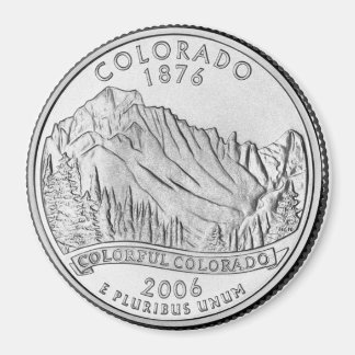 Imã Íman do Colorado State Quarter 2006