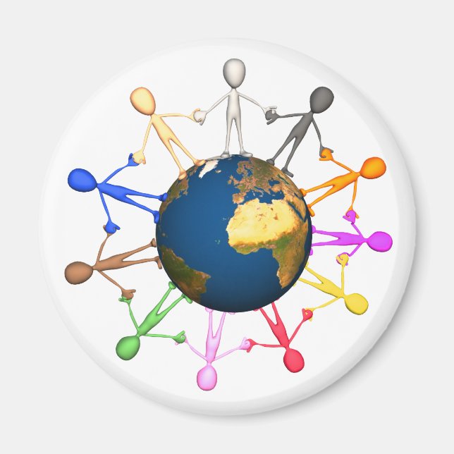 Imã Íman do Dia da Terra (Frente)