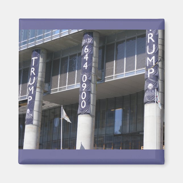 Imã Íman do edifício Trump (Frente)
