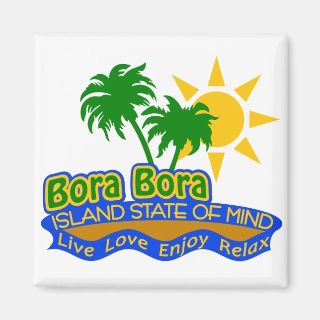 Imã Íman do estado de espírito Bora Bora (Frente)