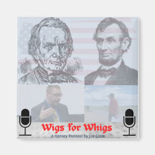 Imã Íman do logotipo Wigs for Whigs