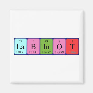 Imã Íman do nome da mesa periódica do Labinot