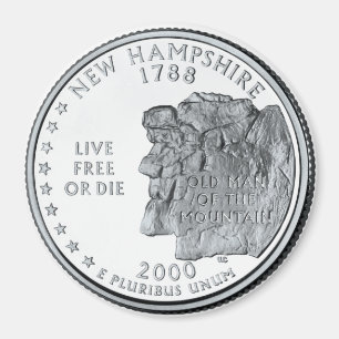Imã Íman do Quarter de New Hampshire State 2000