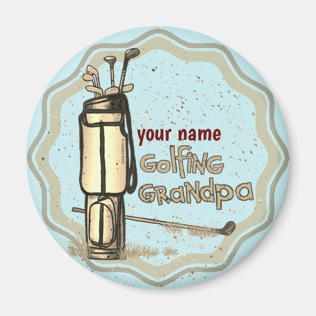 Imã Íman do Vovô Golfe (Frente)