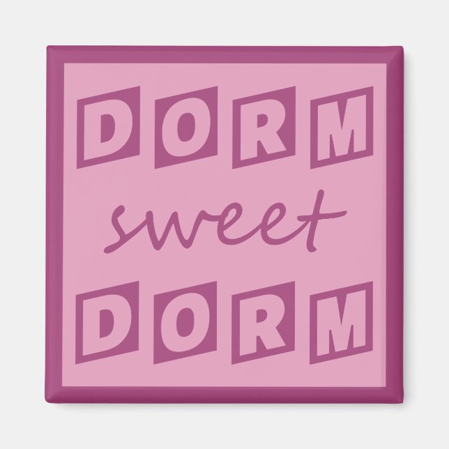 Imã Íman "Dorm Sweet Dorm" (Frente)