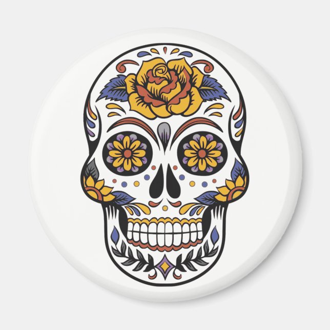 Imã Íman. Esqueleto. (Frente)