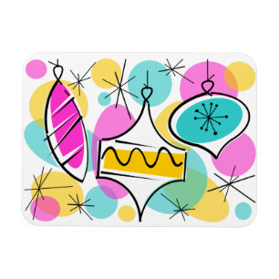 Ímã Íman flexível de Baubles de Árvore Retroativa