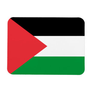 Ímã Íman flexível patriótico com bandeira da Palestina
