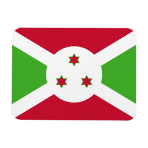 Ímã Íman flexível patriótico com bandeira do Burundi