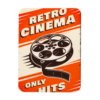 Ímã Íman flexível ''Retro CINEMA''