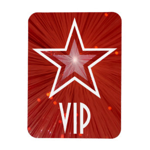 Ímã Íman flexível "VIP" da Estrela Vermelha