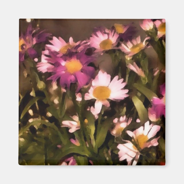 Imã íman flores para meus amigos (Frente)