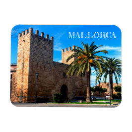Ímã imán fortaleza de Alcudia, en la isla de Mallorca