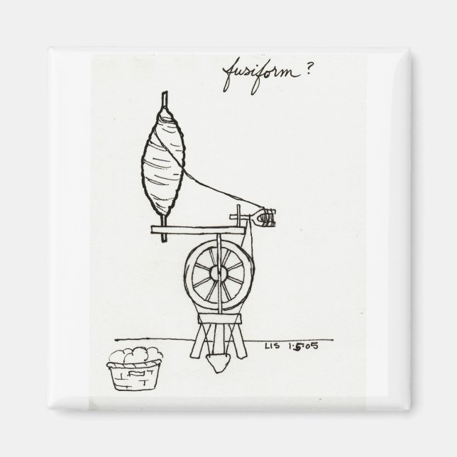 Imã Íman fusiforme (Frente)